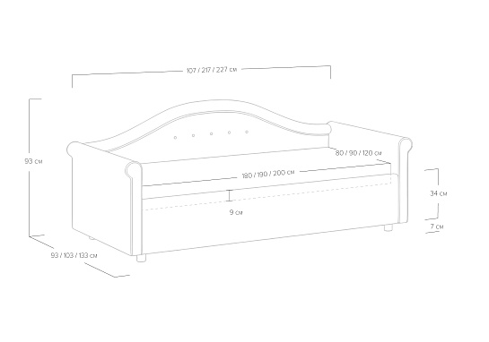 Кровать Maria